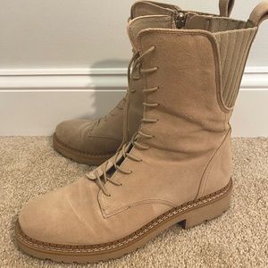 Sam Edelman combat Boots size 8.5